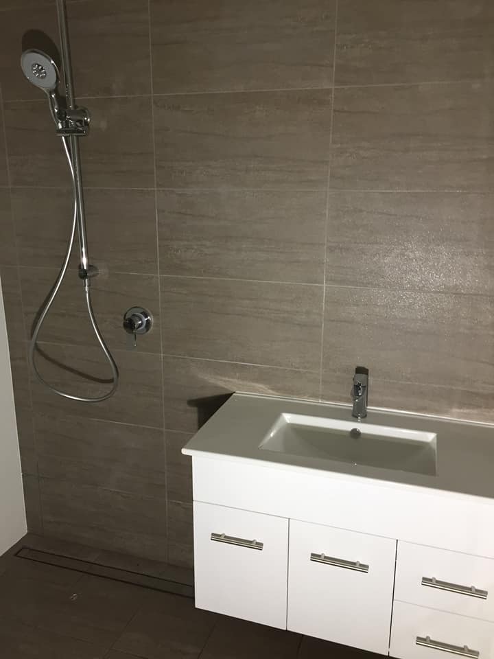 Bathroom Vanity And Shower